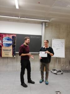 Michel hielt seine erste Rede im Club